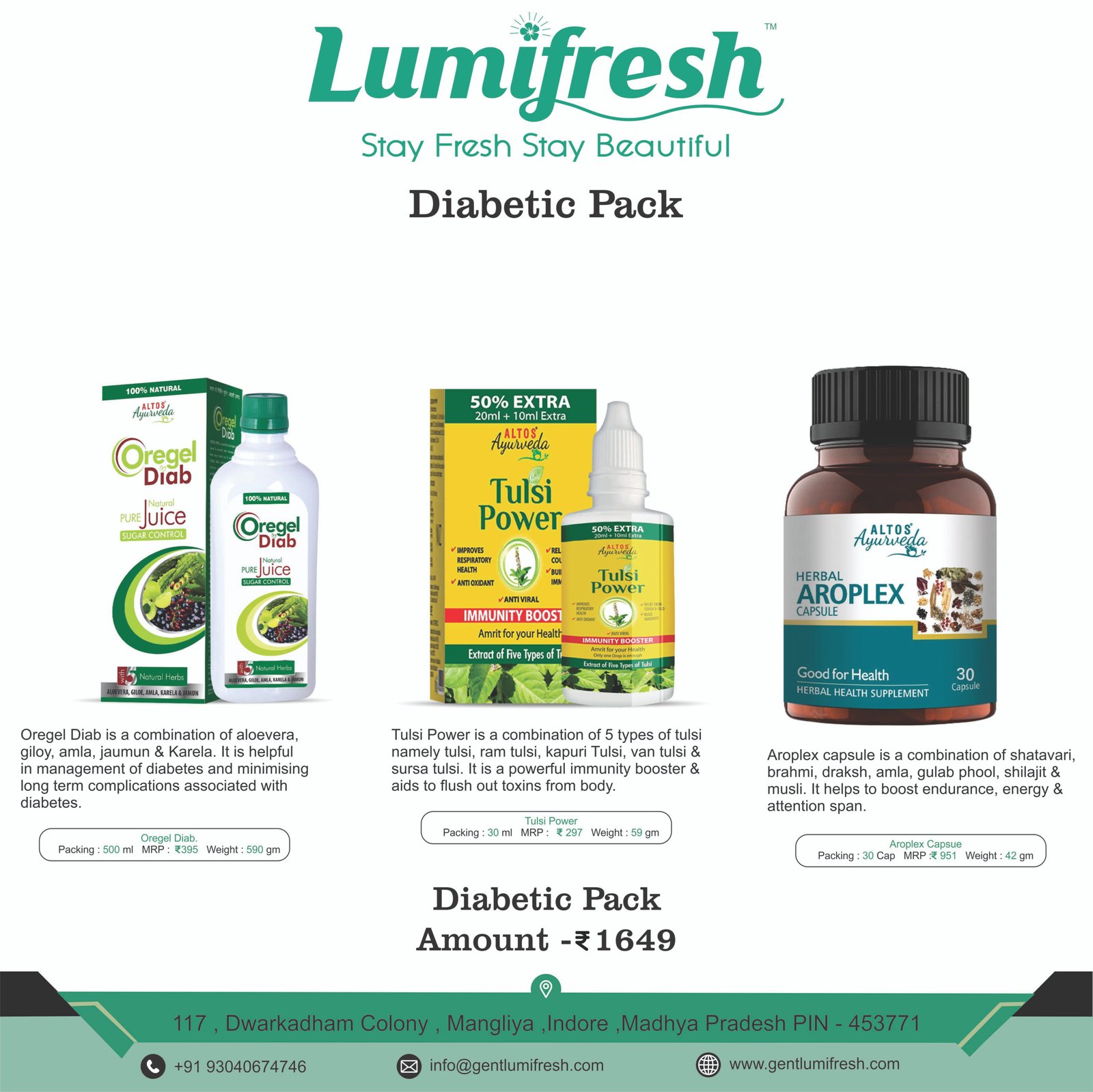 Diabetic Pack