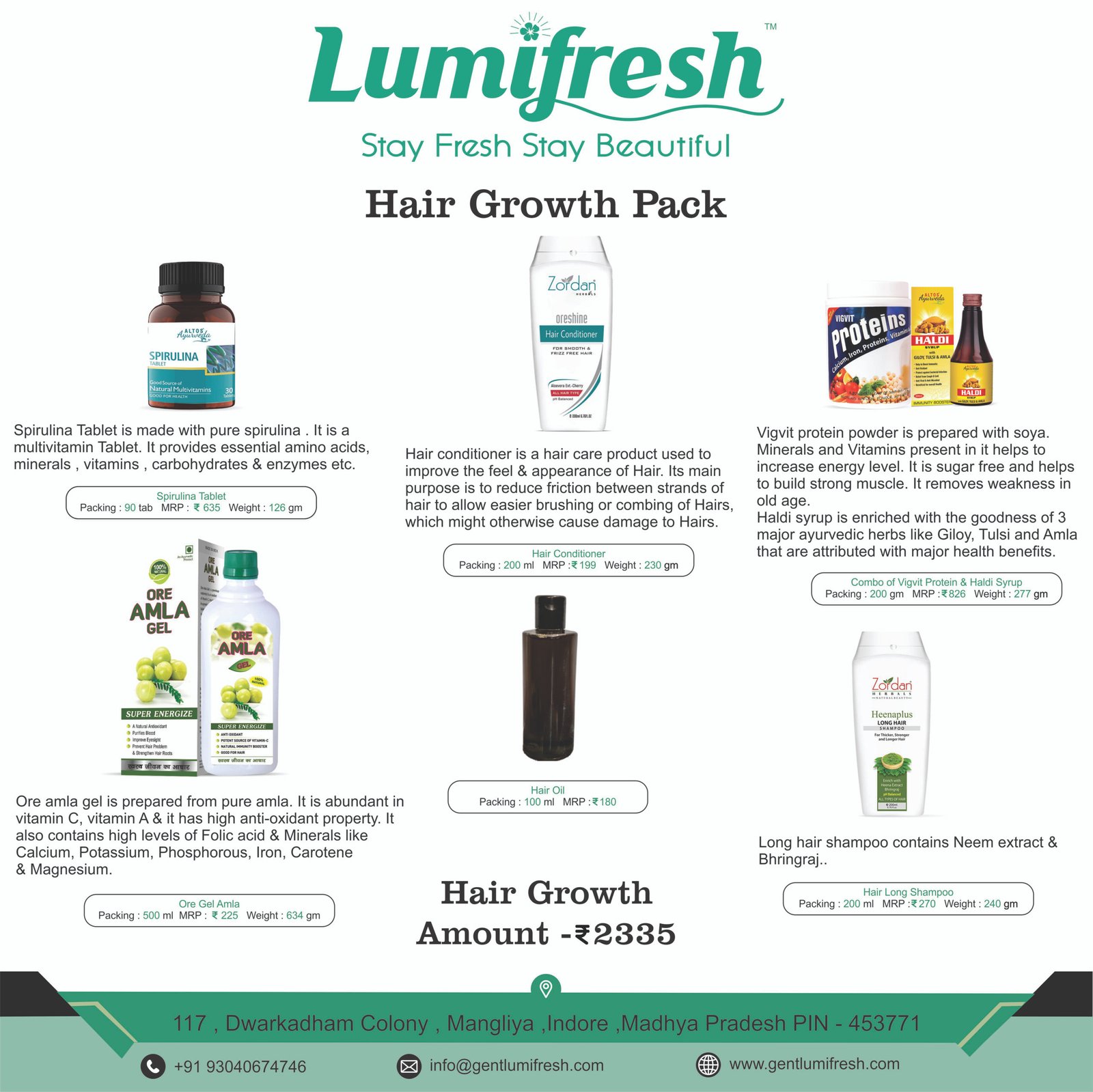 Lambe Ball – Hair Growth Pack